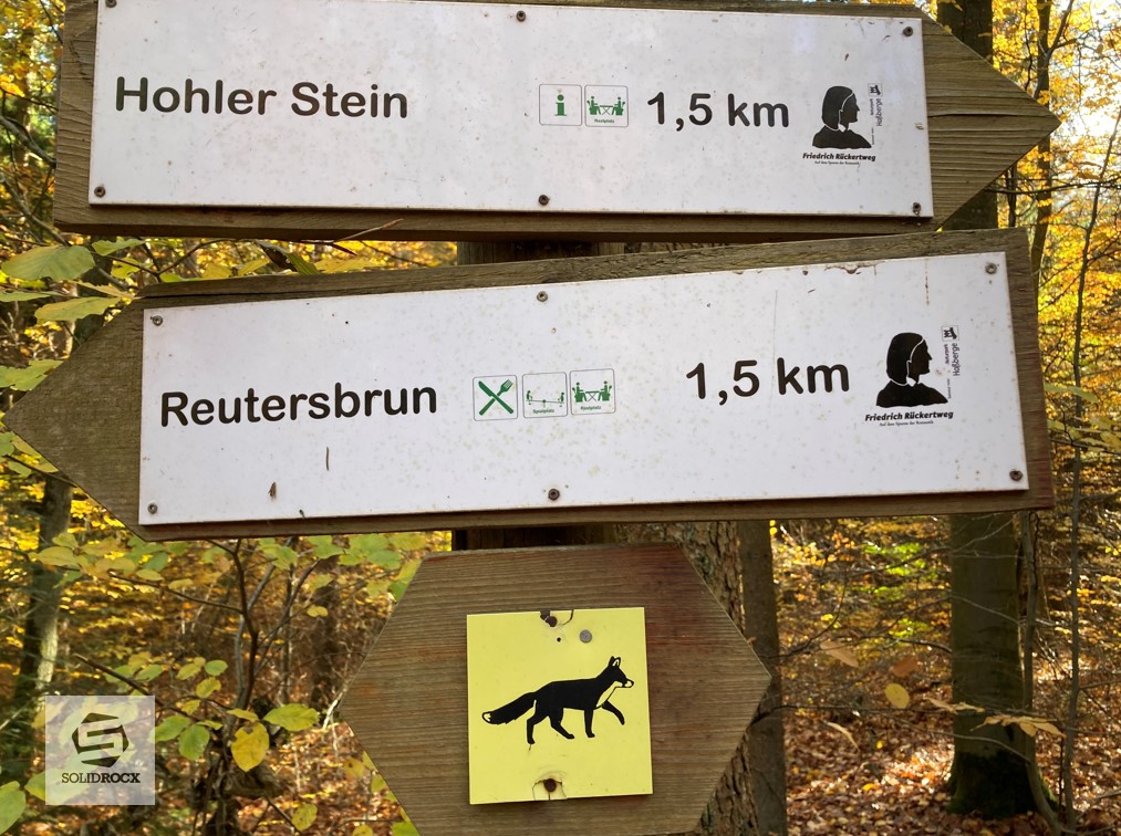 Foto Zugang Hohler Stein